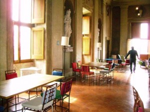 Cafeteria de la Villa Medicis à Rome